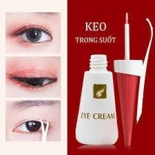 Keo dán mi nắp đỏ hot trend 2024 EYE CREAM