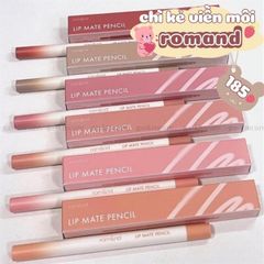 Chì kẻ viền môi nhung lì Romand lip matte pencil #03 cam nâu nude