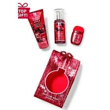 [Gift Set ] Set Quà Tặng Bath Body Works 3 Món winter candy apple