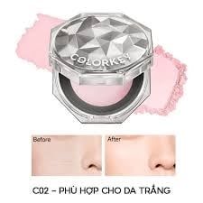 Phấn phủ bột Colorkey lasting naturally C02 -hồng