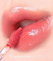 Son Tint Lilybyred Glassy Layer Fixing M13 Lychee Coin -hồng cam