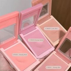 Má hồng kem Into You color card single blush #cw04 cam đất