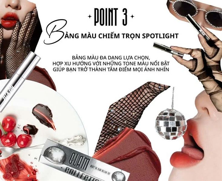 Son Kem Lì Merzy The Glam Mellow Tint 4g #GM6 Đỏ Đất Ánh Quế