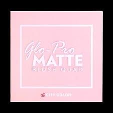 Bảng phấn má hồng 9ô CITY COLOR glo-pro matte blush quad