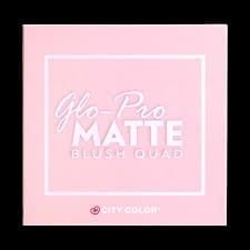 Bảng phấn má hồng 9ô CITY COLOR glo-pro matte blush quad