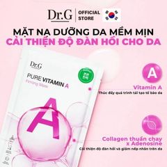 Mặt nạ giấy Dr.G Pure Vitamin A chống lão hoá Mask 23g