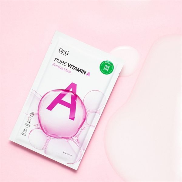 Mặt nạ giấy Dr.G Pure Vitamin A chống lão hoá Mask 23g