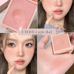 Má hồng kem Into You color card single blush #cw04 cam đất