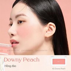 phấn má hồng BBIA powder cheek #02 peach