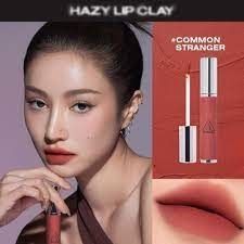 Son Kem 3CE Hazy Lip Clay #Common Stranger -cam gạch