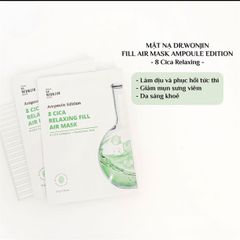 Mặt Nạ Siêu Tinh Chất Cấp Ẩm, Làm Dịu Da Dr.Wonjin Ampoule Edition Fill Air Mask