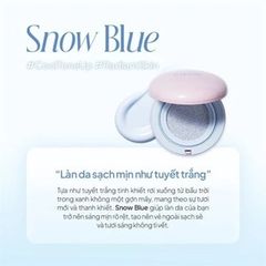 Phấn Nước Chống Nắng Nâng Tone Espoir Dewlike Jello Tone Up Cushion #snow blue