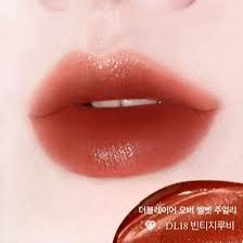Son Black rouge double layer over velvet 3 #dl18
