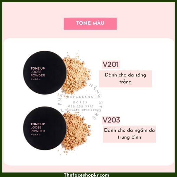 PHẤN PHỦ BỘT THE FACE SHOP TONE UP UNIFIANTE 10G