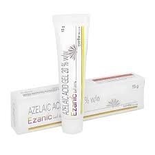 Gel trị mụn giảm thâm Ezanic Gel 20% Azelaic Acid 15g