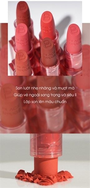 Son Thỏi Black Rouge Wearable Velvet Lipstick WL05