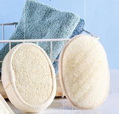 Bông tắm cơ mướp tự nhiên không tẩy trắng loại dày tạo bọt tốt