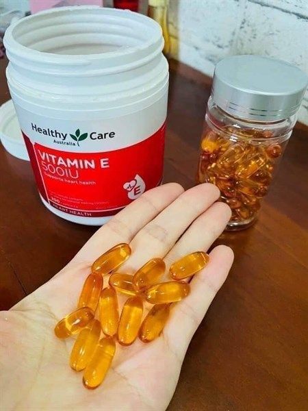 Viên uống bổ sung Vitamin E Healthy Care 500IU 200 viên của Úc