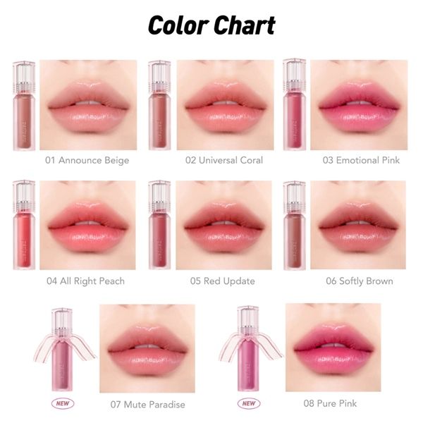 Son Peripera Water Bare Tint 03 Emotional Pink
