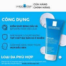 Sữa Rửa Mặt La Roche-Posay gel Dành Cho Da Dầu, Nhạy Cảm 200ml