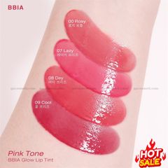 Son tint bóng Bbia glow lip tint #00-rosy