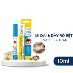 Dưỡng dài mi Eveline 8B1 Total Action 10ml