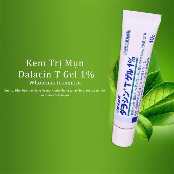Gel Trị Mụn Sato 1% Dalacin T Gel 10gr