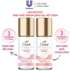 lăn khử Mùi Dove serum Giúp Da Sáng Mịn Đều Màu 40ml