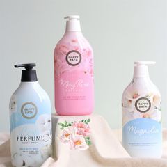 Sữa tắm hương hoa thiên nhiên Happy bath body wash 900g