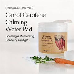 Toner Pad SKINFOOD Carrot Carotene Calming Water Pad 250g (60 miếng)
