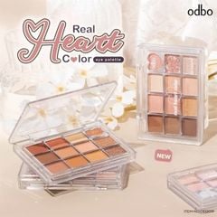 Phấn mắt má odbo real heart color 12ô #03