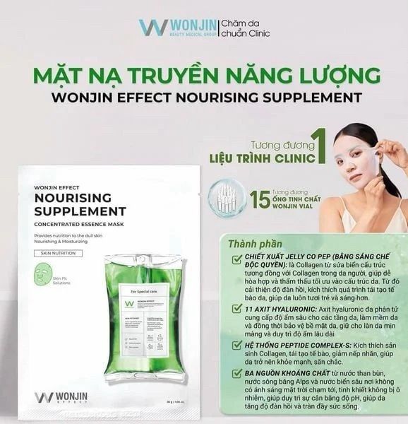 Mặt Nạ Dưỡng Da Wonjin Concentrated Essence Mask