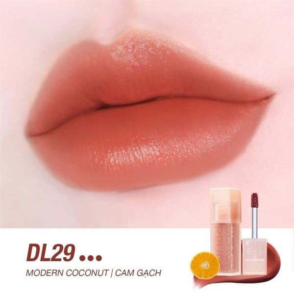 Son Kem Black Rouge Double Layer Over Velvet Ver 4 #DL29
