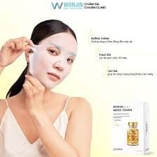 Mặt nạ dưỡng trắng da Wonjin effect water toning mask - hũ 30miếng