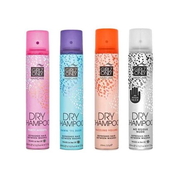 Dầu Gội Khô Girlz Only Tóc Bồng Bềnh Tức Thì 200ml