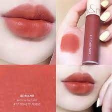Son kem lì romand zero velvet tint màu 17toasty nude