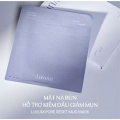 Mặt Nạ bùn LUVUM pore reset mud mask thu nhỏ lỗ chân lông