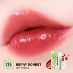 Son tint bóng thuần chay Merzy foif juicy fit tint #Jt9