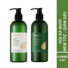 Bộ Gội Xả Bưởi Cocoon Giảm Gãy Rụng Tóc (310ml/chai)