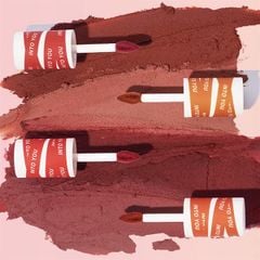 Son Kem Lì INTO YOU shero super matte lip & cheek mud EM13 dạng thỏi