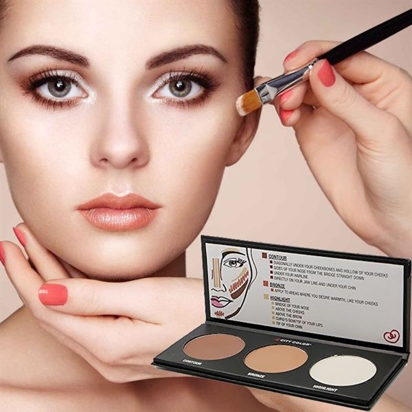 Bảng phấn tạo khối citicolor contour effects palette