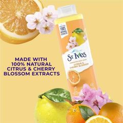 Sữa Tắm ST. Ives Citrus & Cherry Blossom Chanh Đào 650ml