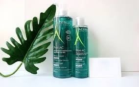 Sữa Tắm Mặt Aderma Phys-AC Gel Dành Cho Da Dầu, Mụn 400ml