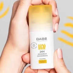 Lăn Khử Mùi Laboratorios Babe Desodorante 24h 50ml