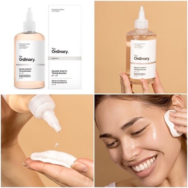 Nước hoa hồng The Ordinary Glycolic Acid 7% Toning size 100ml