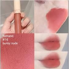 Son kem romand zero velvet tint màu 16-hồng nude