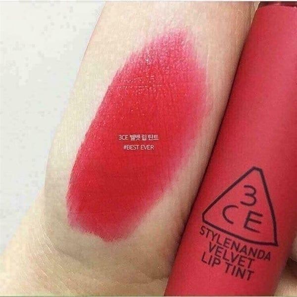 Son Kem Lì 3CE Velvet Lip Tint best ever đỏ hồng
