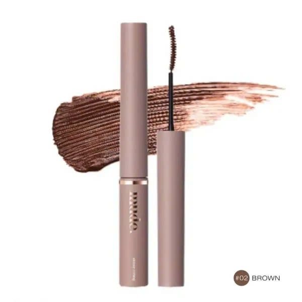 Mascara Mude Chuốt Mi Dài Tự Nhiên #02 Brown