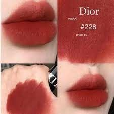 Son Thỏi Dior Rouge Couture Colour Lipstick Floral Lip Care Long Wear #228 mini-fullbox