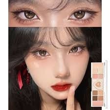 Bảng Phấn Mắt trái tim Peripera All Take Mood Like Palette #03-honey brown